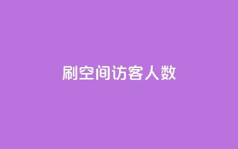 刷空间访客人数 - 刷爆网站流量,提升访客数量! 第1张 刷空间访客人数 - 刷爆网站流量,提升访客数量! 第1张