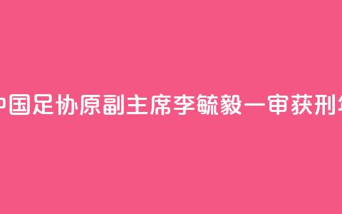 中国足协原副主席李毓毅一审获刑11年  第1张 中国足协原副主席李毓毅一审获刑11年  第1张