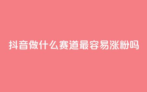 抖音做什么赛道最容易涨粉吗,冰天卡盟 - 点赞下单平台 云小店买10赞  第1张 抖音做什么赛道最容易涨粉吗,冰天卡盟 - 点赞下单平台 云小店买10赞  第1张