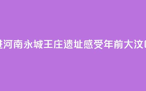 【何以中国 行走河南】走进河南永城王庄遗址  感受5000年前大汶口文化聚落的礼制内涵 第1张