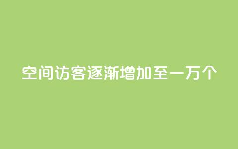 qq空间访客逐渐增加至一万个  第1张 qq空间访客逐渐增加至一万个  第1张