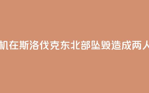 一架小型飞机在斯洛伐克东北部坠毁 造成两人受伤  第1张 一架小型飞机在斯洛伐克东北部坠毁 造成两人受伤  第1张