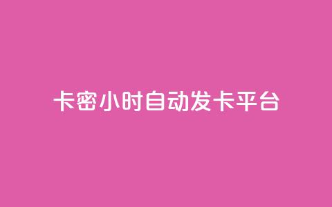 卡密24小时自动发卡平台 - 24小时卡密自动发卡平台 完美解决您的发卡需求!  第1张 卡密24小时自动发卡平台 - 24小时卡密自动发卡平台 完美解决您的发卡需求!  第1张