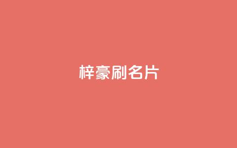 梓豪刷名片,点赞自助1元100赞 - 免费公安查询网 抖音怎么起号运营  第1张