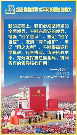 学习新语|领悟“七个聚焦”:提高党的领导水平和长期执政能力
