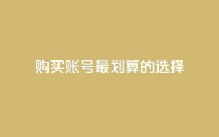 购买KS账号,最划算的选择