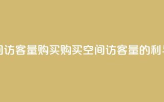 qq空间访客量购买(购买qq空间访客量的利与弊)