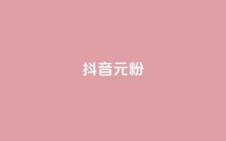 抖音99元1000粉 - 如何快速获得1000个抖音粉丝,仅需99元!!