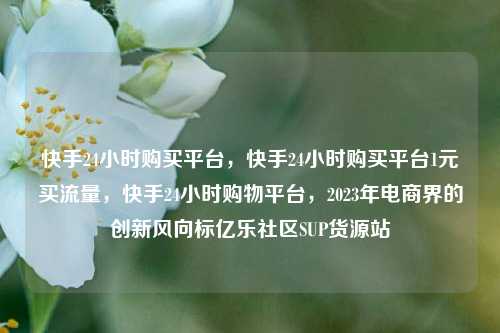 快手24小时购买平台	，快手24小时购买平台1元买流量，快手24小时购物平台，2023年电商界的创新风向标亿乐社区SUP货源站  第1张